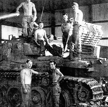 the forward repair team on return to base